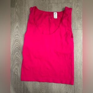 a new day Fuchsia Tank Top